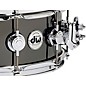 DW Collector's Series Black Nickel Over Brass Metal Snare Drum 14 x 5.5 in. Black Nickel Over Brass with Chrome Hardware