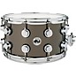 Restock DW Collector's Series Black Nickel Over Brass Metal Snare Drum 14 x 8 in. Black Nickel Over Brass with Chrome Hardware thumbnail