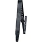 Perri's Oil Leather Guitar Strap With Contrast Stitching Black 2.5 in. thumbnail