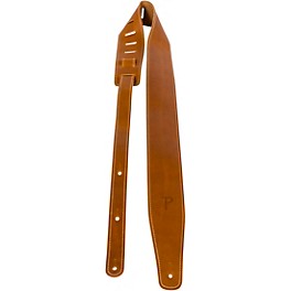 Perri's Oil Leather Guitar Strap With Contrast Stit... Perri's Oil Leather Guitar Strap With Contrast Stitching Mango 2.5 in.