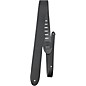 Perri's Extra Long Leather Guitar Strap Black 2 in. thumbnail