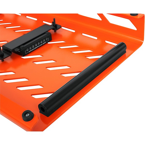 Gator Orange Aluminum Pedalboard XL with Carry Bag