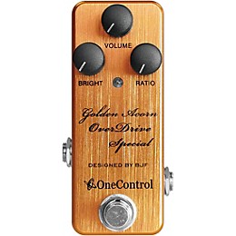 One Control Golden Acorn Overdrive Special Effects Pedal