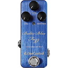 Open Box One Control Baltic Blue Fuzz Effects Pedal Level 1