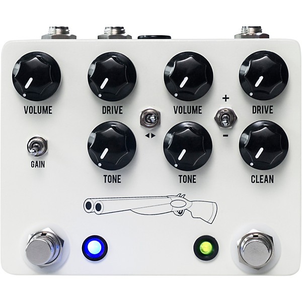 JHS Pedals Double Barrel V4 Overdrive Effects Pedal | Guitar Center