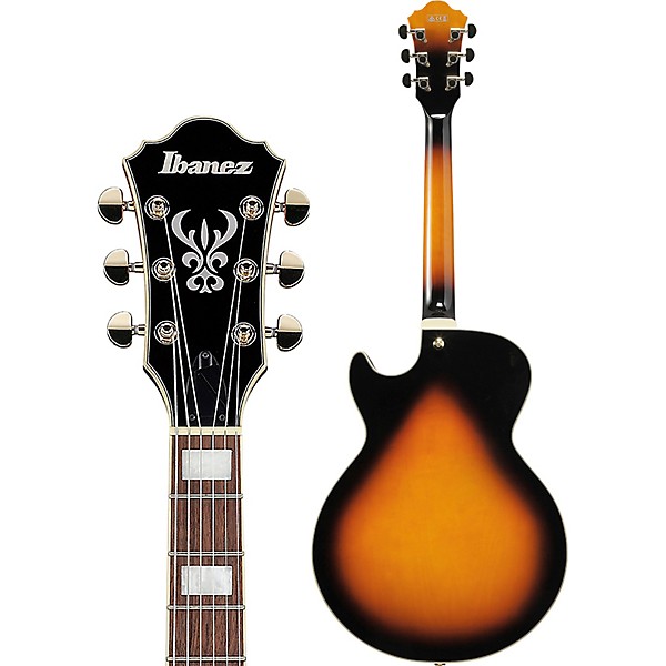 Ibanez AG75G Artcore Hollowbody Electric Guitar Brown Sunburst