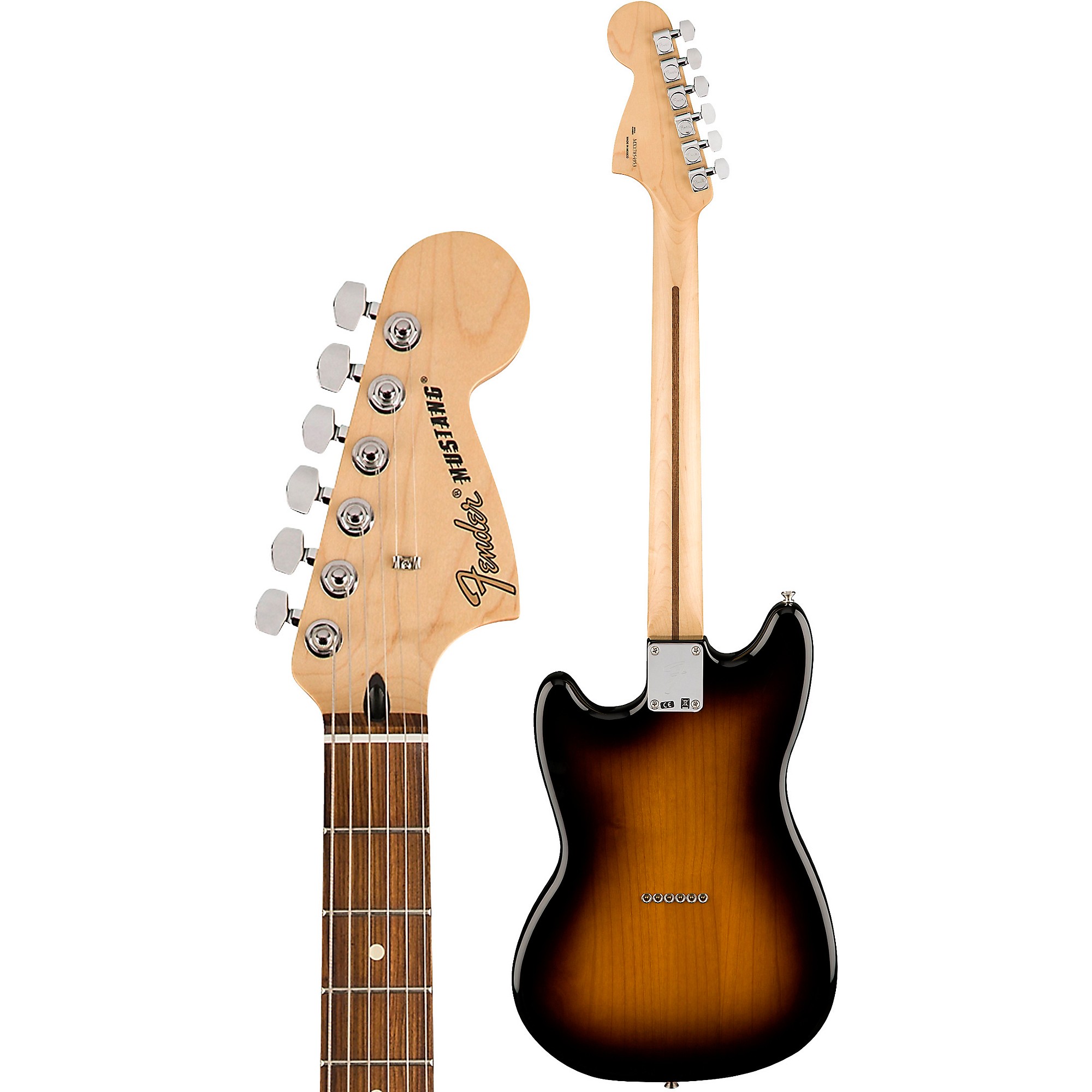 Fender Offset Series Mustang 90 Silver – Chicago Music Exchange
