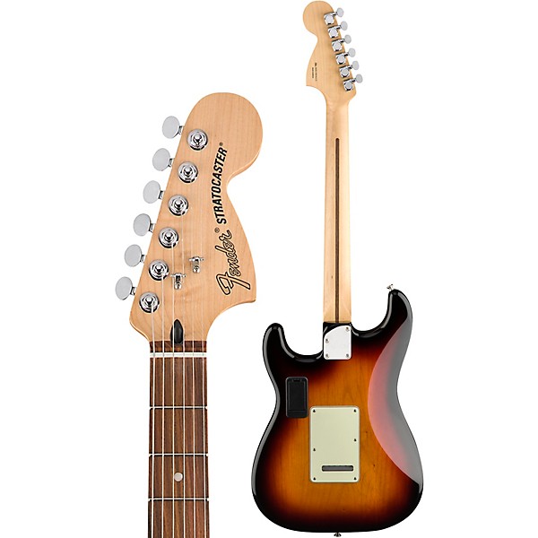 Fender Deluxe Roadhouse Stratocaster Pau Ferro Fingerboard 3-Color Sunburst