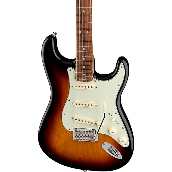 Fender Deluxe Roadhouse Stratocaster Pau Ferro Fingerboard 3-Color Sunburst