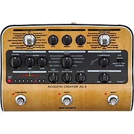 Zoom AC-3 Acoustic Creator Acoustic Multi-Effects Pedal