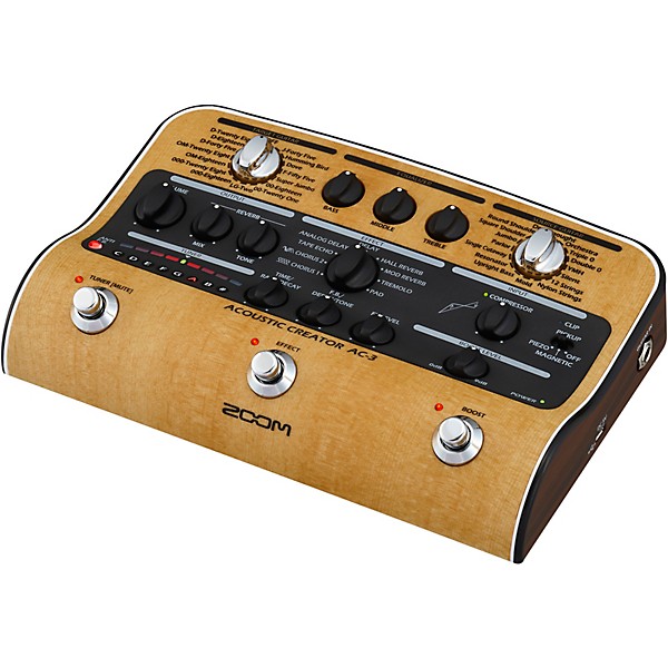 Zoom AC-3 Acoustic Creator Acoustic Multi-Effects Pedal