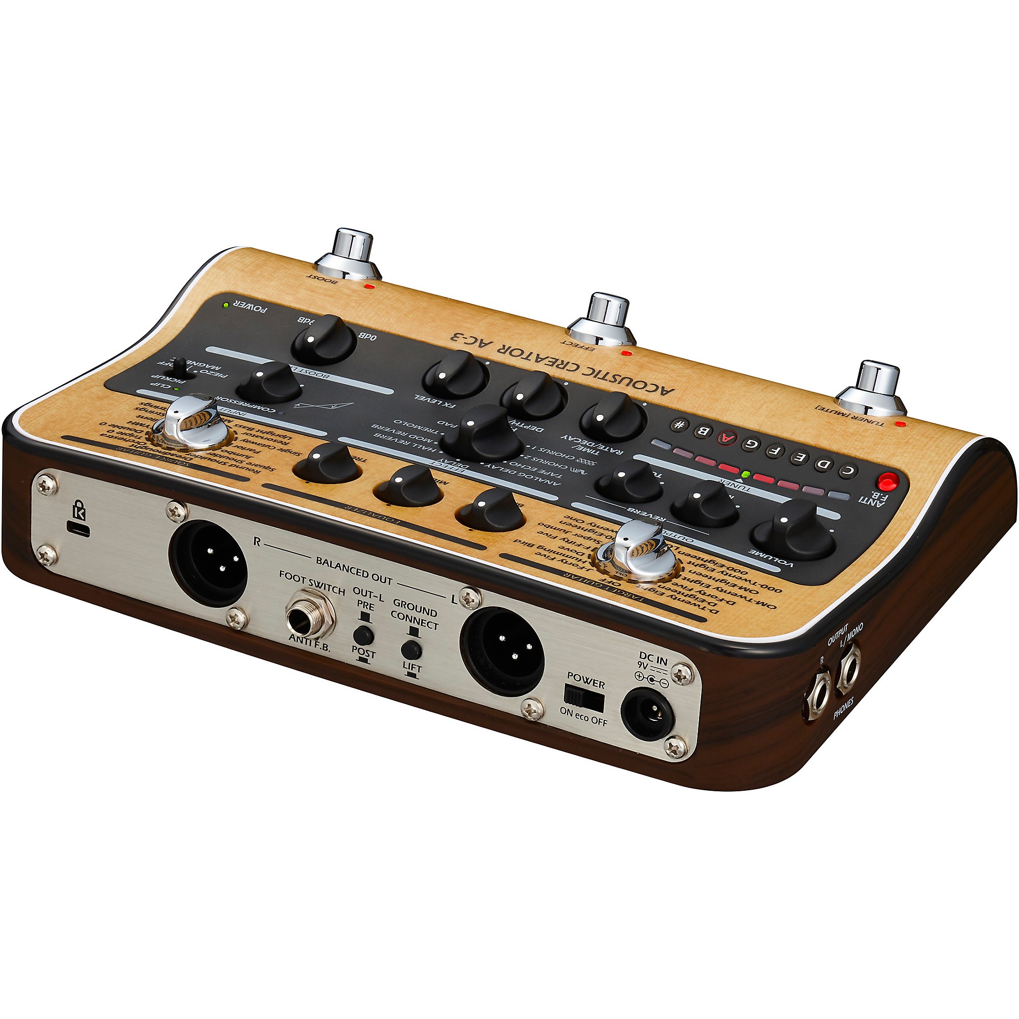 AC-3 Acoustic Pedal | Buy Now | ZOOM