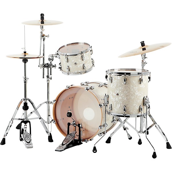 Pearl Music City Custom Masters Maple Reserve Drum Set Nicotine