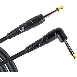D'Addario Classic Pro Series Instrument Cable, Right Angle Plug 10 ft.
