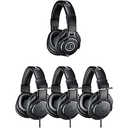 Open Box Audio-Technica ATH-PACK4 Professional Headphones Studio Pack Level 1 Black