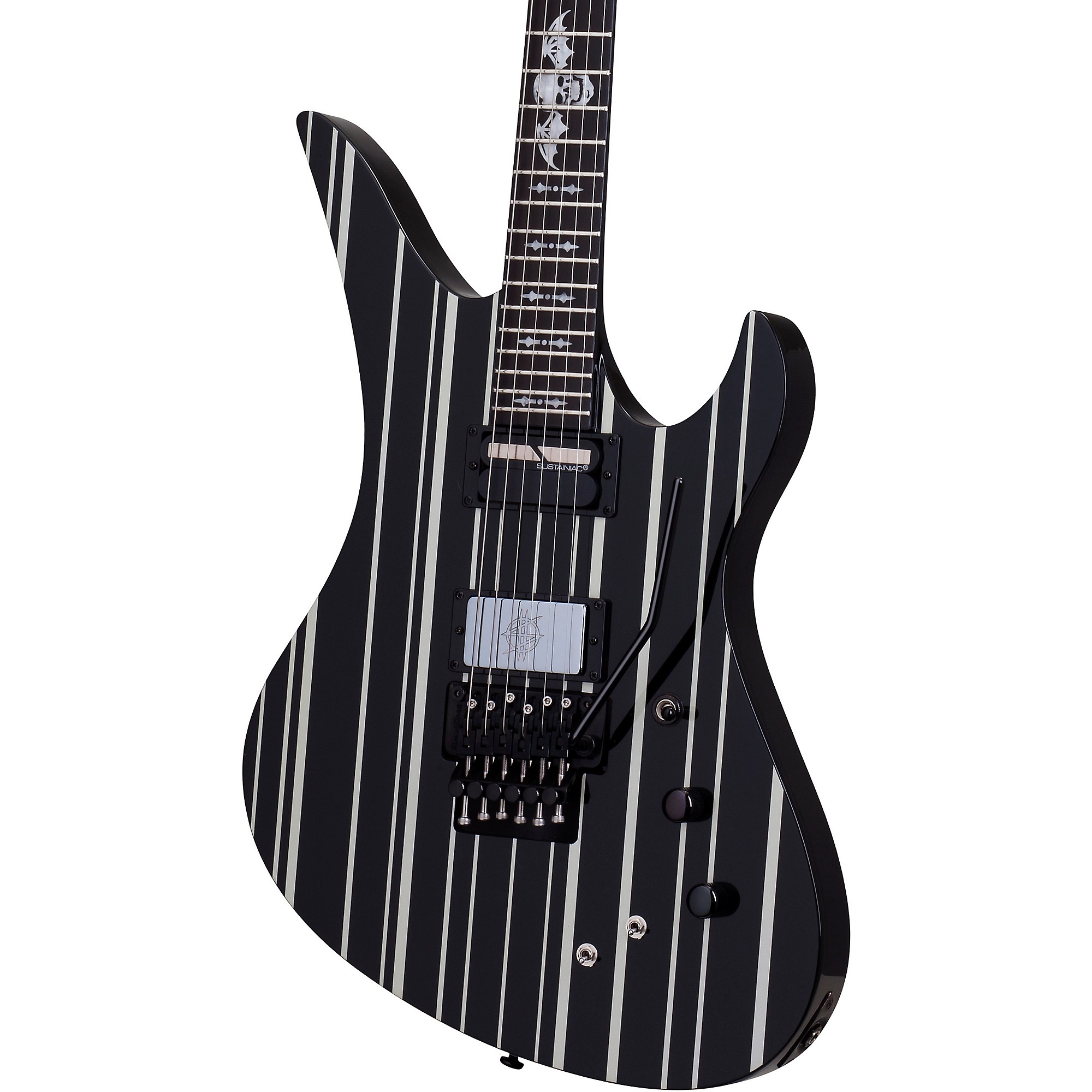 Schecter Guitar Research Synyster Gates Custom-S Electric Guitar Black  Pinstripes | Guitar Center