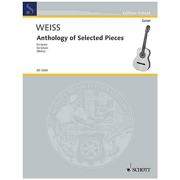 Schott Anthology of Selected Pieces (Guitar Solo) Schott Series