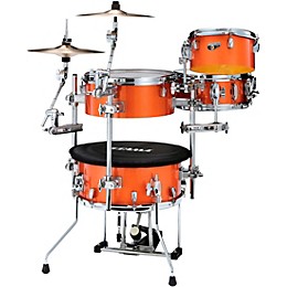 Open Box TAMA Cocktail-JAM 4-Piece Shell Pack with Hardware Level 2 Bright Orange Sparkle 194744437885