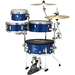 TAMA Cocktail-JAM 4-Piece Shell Pack With Hardware Indigo Sparkle