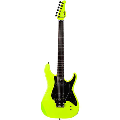 Schecter Guitar Research Sun Valley Ss Fr-S Electric Guitar Birch Green Black Pickguard for sale