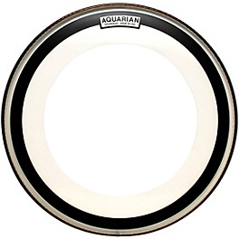 Aquarian Impact Clear Single Ply Bass Drum Head 22 in. Aquarian Impact Clear Single Ply Bass Drum Head 16 in.