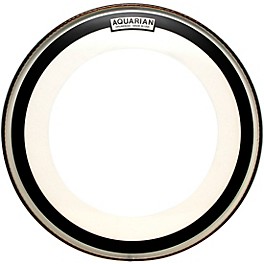 Aquarian Impact Clear Single Ply Bass Drum Head 22 in. Aquarian Impact Clear Single Ply Bass Drum Head 18 in.