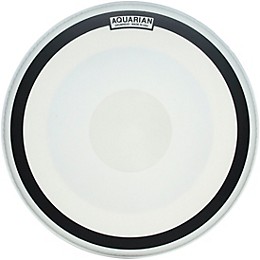 Aquarian Impact Coated Single-Ply Bass Drum Head 24 in.