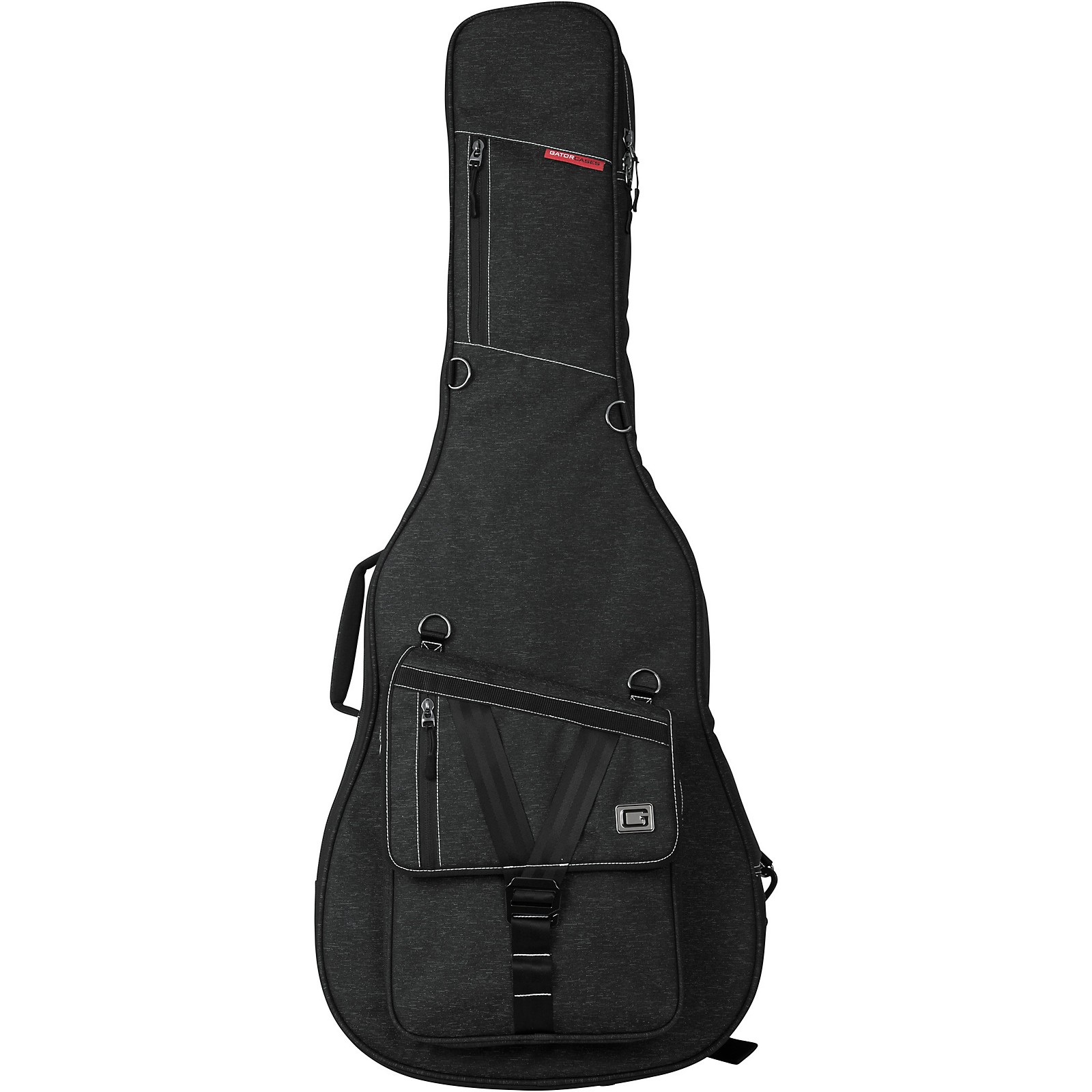 Gator GTACOUSTICTP Transit Acoustic Guitar Bag Black Guitar Center