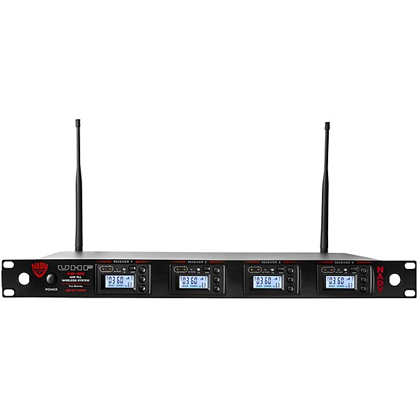 Nady 4W-1KU-HM10 Black, 1000-channel Headset Wireless System