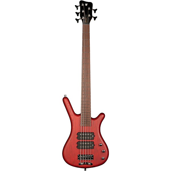 Open Box Warwick Corvette $$ 5-String Electric Bass Guitar with Wenge Fingerboard Level 1 Burgundy Red