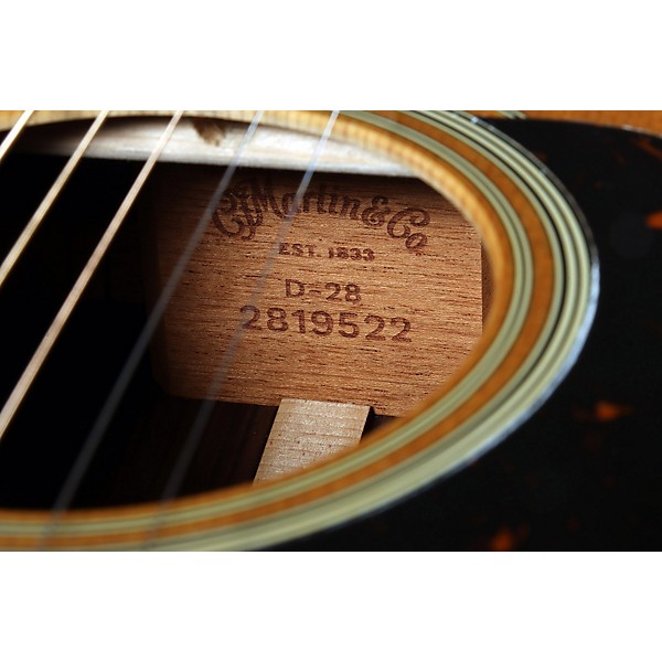 Open Box Martin 2024 D-28 Standard Dreadnought Acoustic Guitar - Level 3 Natural 197881487607