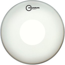 Aquarian Focus-X Coated With Power Dot Tom Head 8 in.
