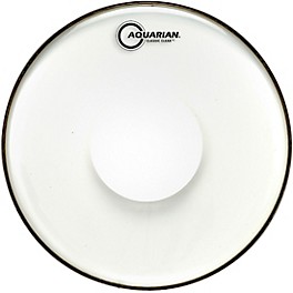 Aquarian Classic Clear With Power Dot Tom Head 6 in. Aquarian Classic Clear With Power Dot Tom Head 8 in.