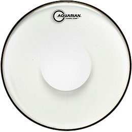 Aquarian Classic Clear With Power Dot Tom Head 10 in.