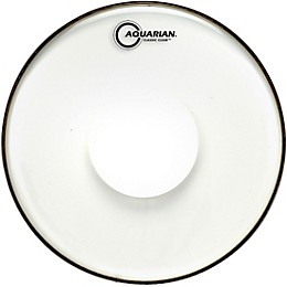 Aquarian Classic Clear With Power Dot Tom Head 16 in.