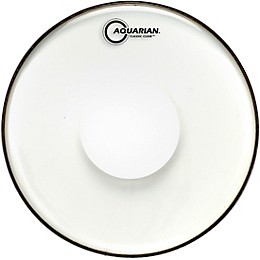 Aquarian Classic Clear With Power Dot Tom Head 18 in.