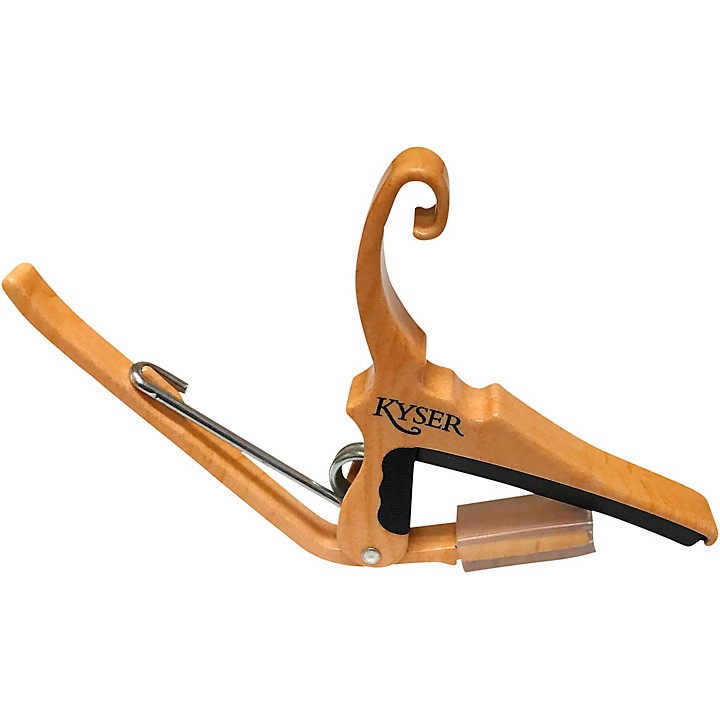 Kyser Quick-Change Capo in Maple Finish | Guitar Center