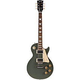 Gibson Custom 2017 Limited Run Les Paul Standard Plain Top - Electric Guitar Oxford Gray Cream Pickguard
