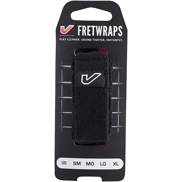 Gruv Gear FretWraps String Muters 1-Pack Black Small