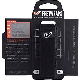 Gruv Gear FretWraps String Muters 1-Pack Black Extra Large