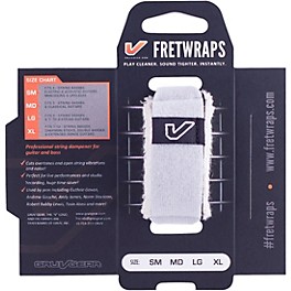 Gruv Gear FretWraps HD 1-Pack White Small