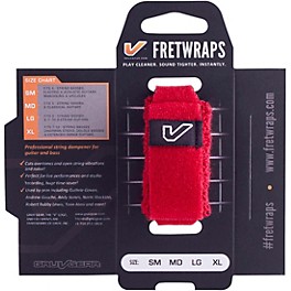 Gruv Gear FretWraps HD 1-Pack Red Small Gruv Gear FretWraps HD 1-Pack Red Small