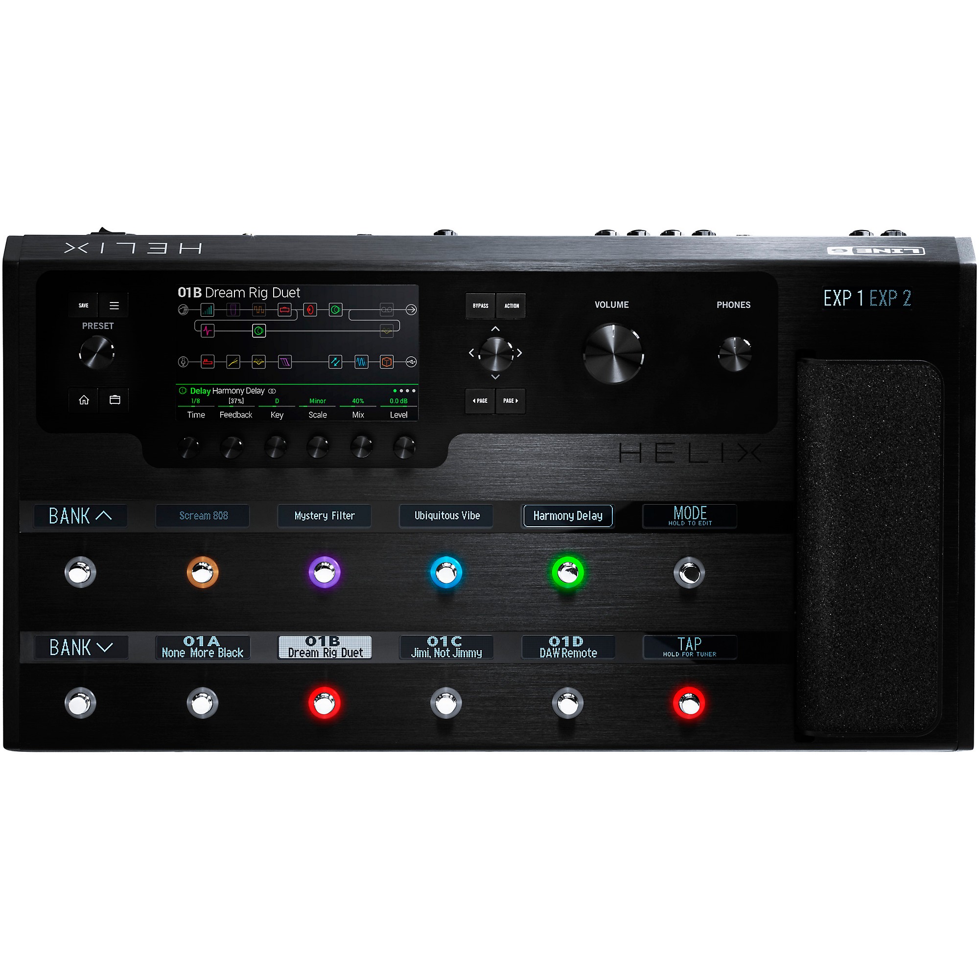 Line 6 Helix Multi-Effects Guitar Pedal With Backpack