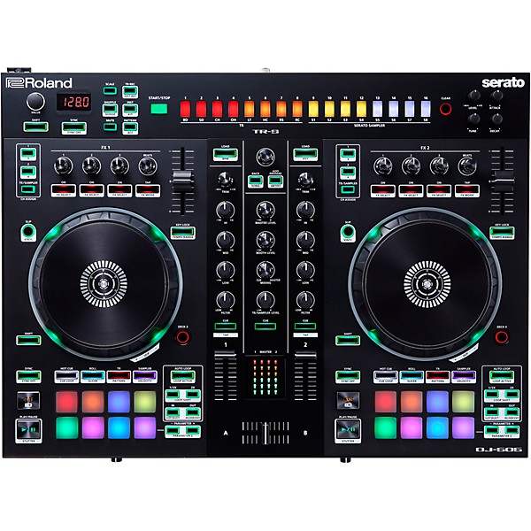 Open Box Roland DJ-505 DJ Serato DJ Controller Level 1