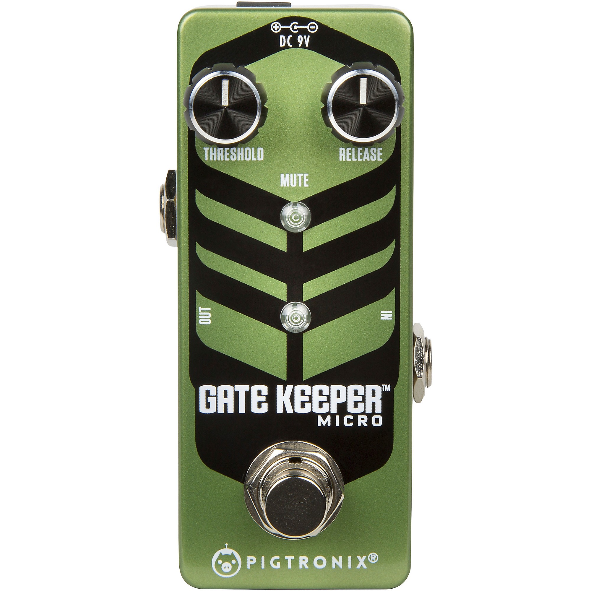 PIGTRONIX GATEKEEPER ノイズゲート Pigtronix Gatekeeper Noise Gate Micro Pedal | Guitar Center