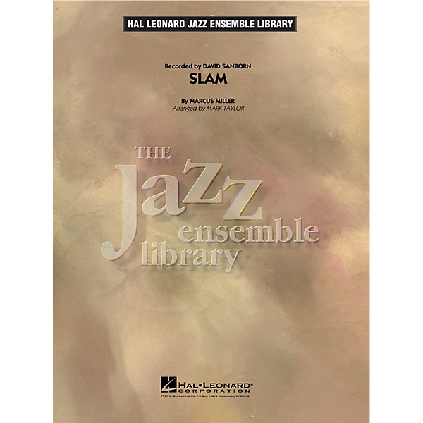 Hal Leonard Slam Jazz Band Level 4 Arranged by Mark Taylor