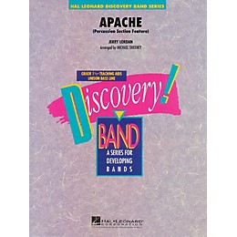 Hal Leonard Apache (Percussion Section Feature) Concert Band Level 1.5 Arranged by Michael Sweeney