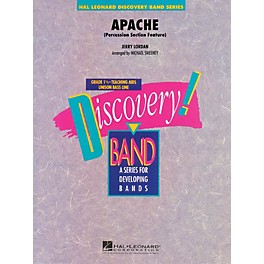 Hal Leonard Apache (Percussion Section Feature) Concert Band Level 1.5 Arranged by Michael Sweeney