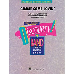 Hal Leonard Gimme Some Lovin' Concert Band Level 1.5 Arranged by Robert Longfield