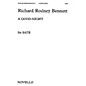 Novello A Good Night SATB Composed by Richard Rodney Bennett thumbnail